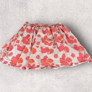 Lane Bryant Skirt 22/24 Colorful Floral Print Lined Career Casual Pockets T502